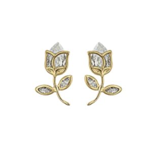 Aretes Golden Bloom