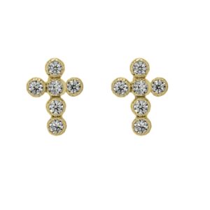 Aretes Mini Heaven Glow Cross