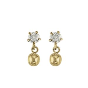 Aretes Golden Glow Drop